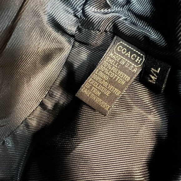 Vintage Coach Black Logo Bucket Hat Y2K 2000s - Picture 8 of 8